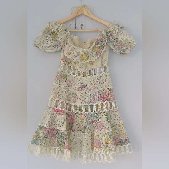 ZIMMERMANN / Heathers Off Shoulder Dress (LONG WEEKEND SALE/ one pc only) - Picture 6 of 12